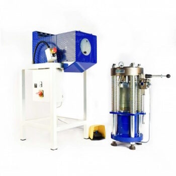Swaging machines for hydraulic hoses