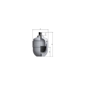 FOX HST Series Diaphragm Accumulator - Repairable