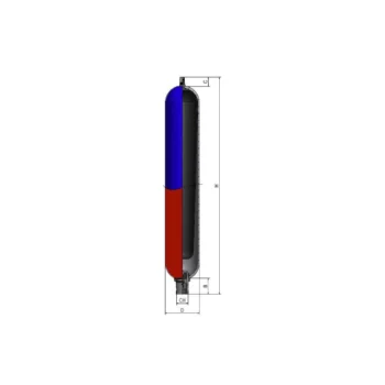 FOX HB - HBX - HBR Series Bladder Accumulator - Repairable