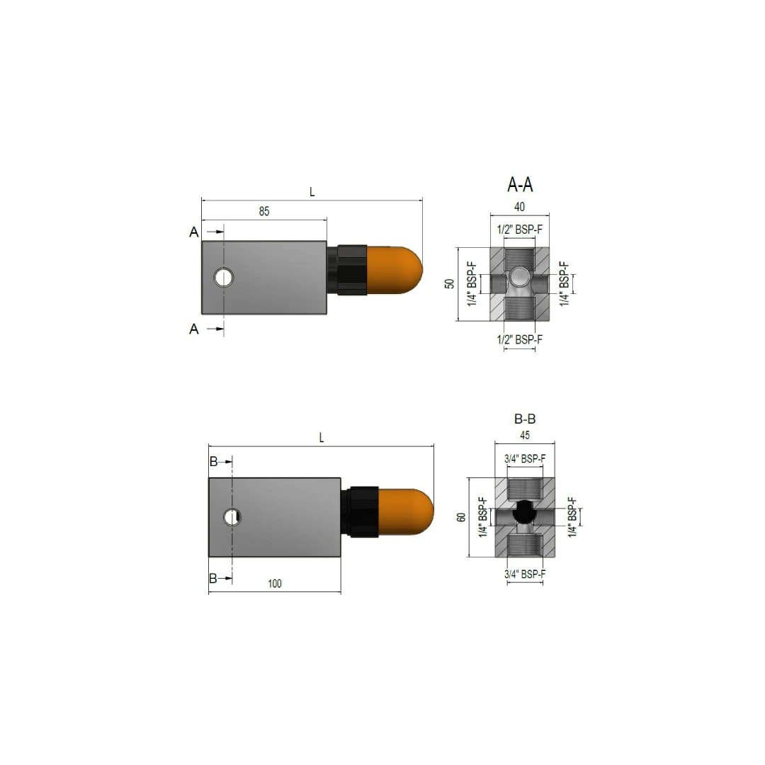 Blocco di Sicurezza Manuale FOX Serie SSB6 - SSB10