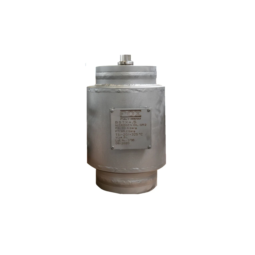 FOX BSTX Series Metal Bellows Pulsation Dampener