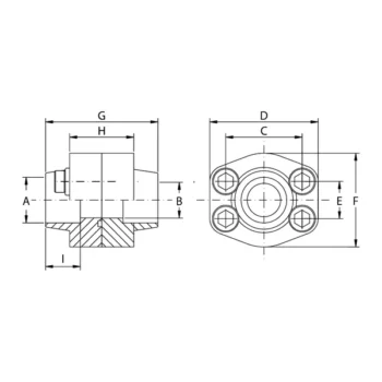 Doppie Flange a Saldare di Tasca Oleo Tecnica