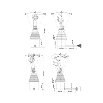 Joystick doppio asse elettrico ON-OFF AMI