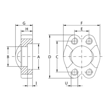 Semiflange